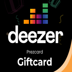 Deezer cartes cadeaux